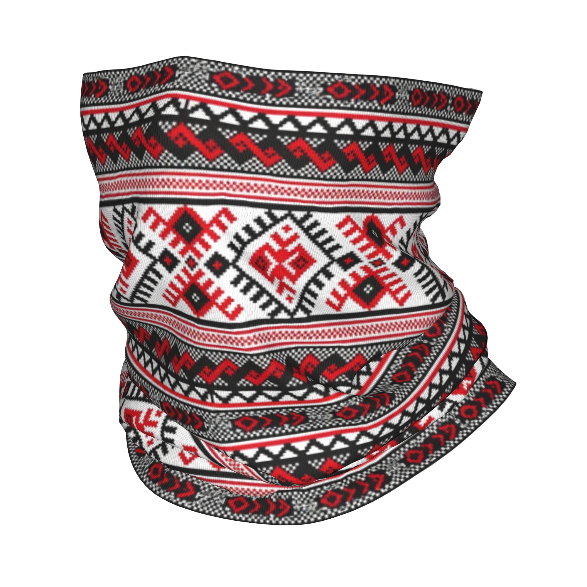 Neck Gaiter Fleece - Пользовательские украинские Вышиванки с вышивкой, гетры