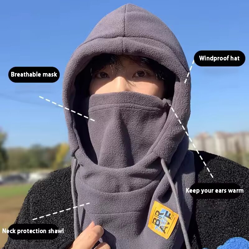 Теплая зимняя балаклава с завя – обзор и цена Neck Gaiter Fleece