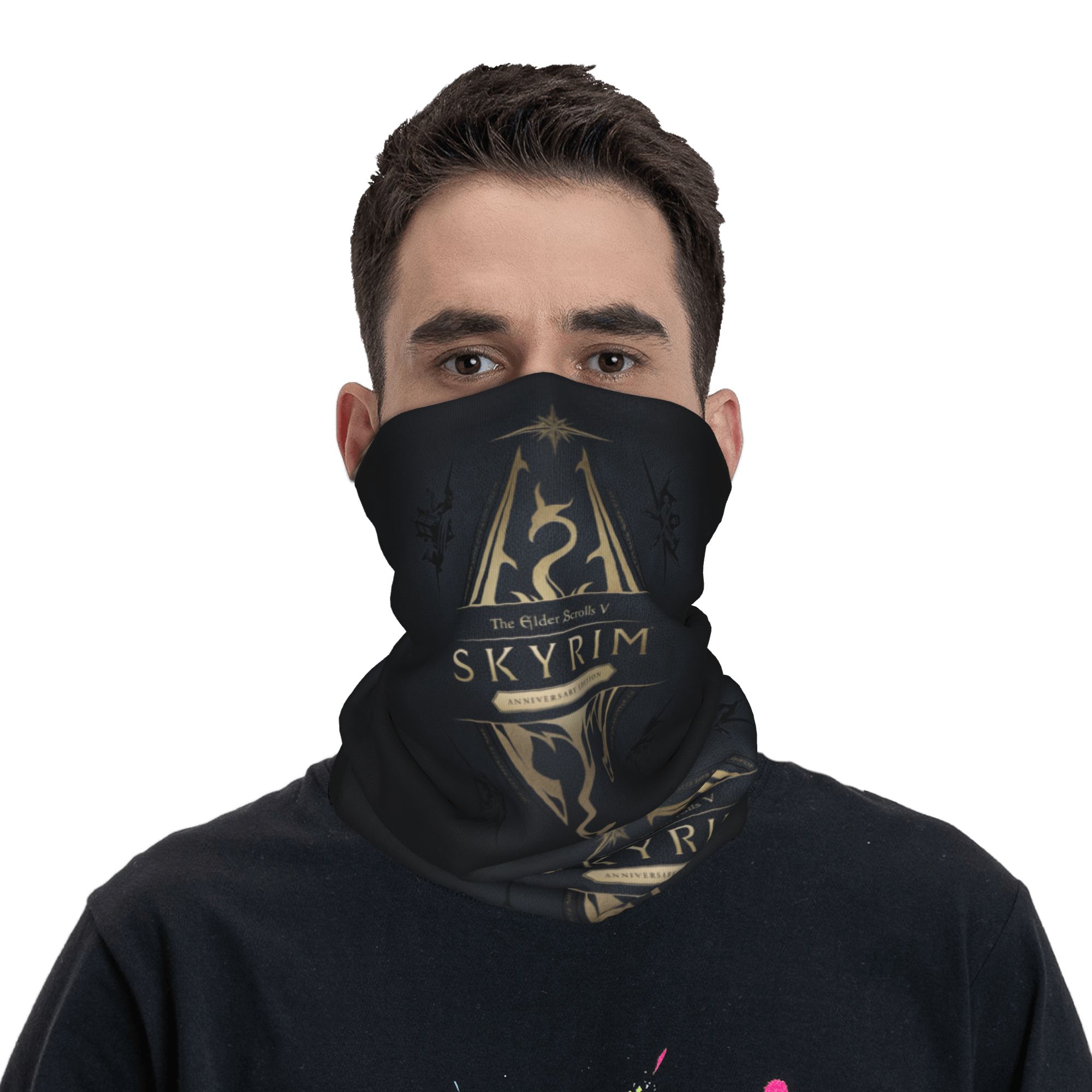 Бандана с логотипом Skyrim на  – обзор и цена Neck Gaiter Fleece