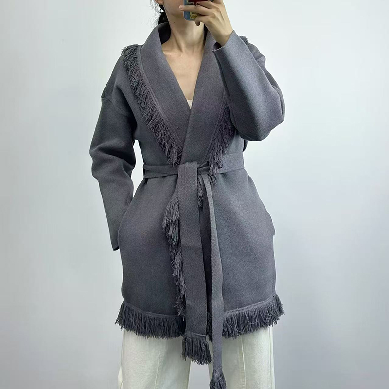 Женский длинный шерстяной вяза – обзор и цена Wool Coat Peacoat