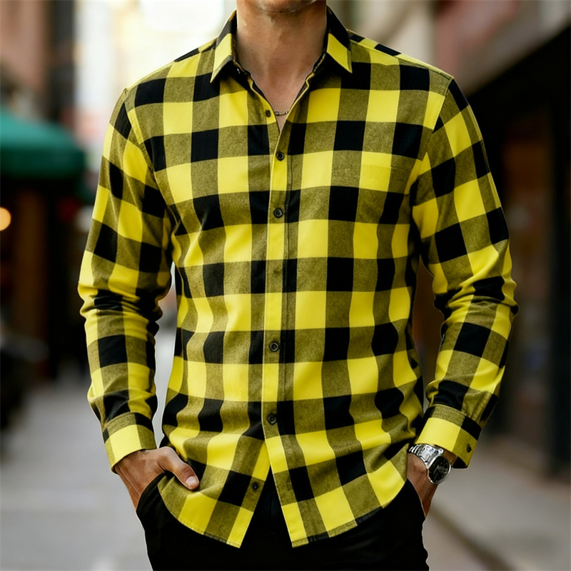 Мужская классическая рубашка с – обзор и цена Flannel Shirt Lined