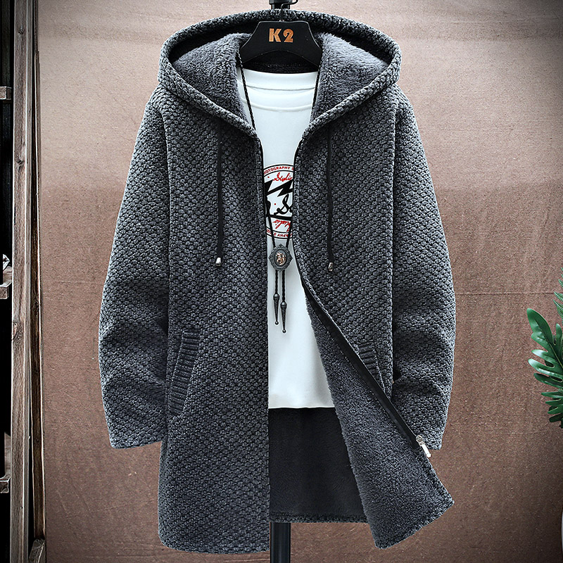 Мужской кардиган, кашемировое  – обзор и цена Wool Coat Peacoat